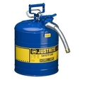 Justrite Hose, 1", Yellow, 5 Gallon, 19 Liter 7250320